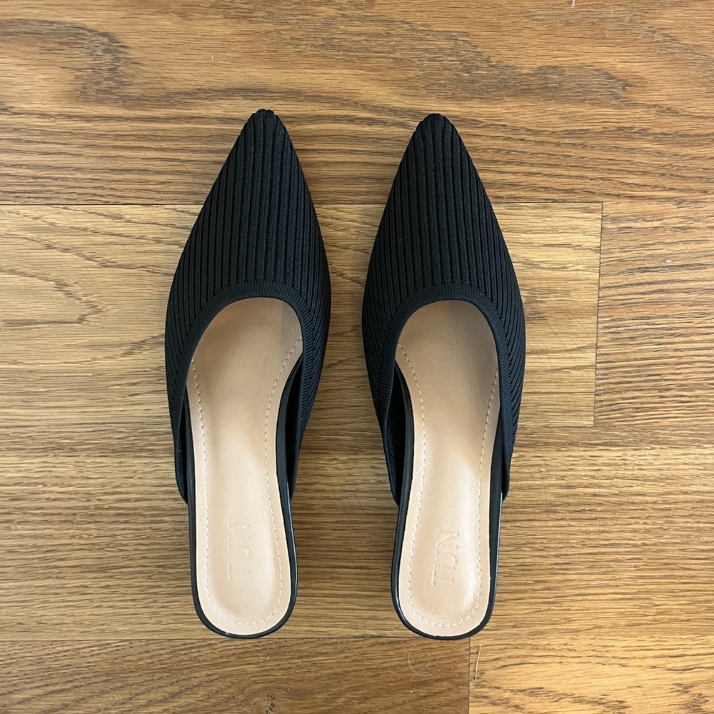 New black mules.